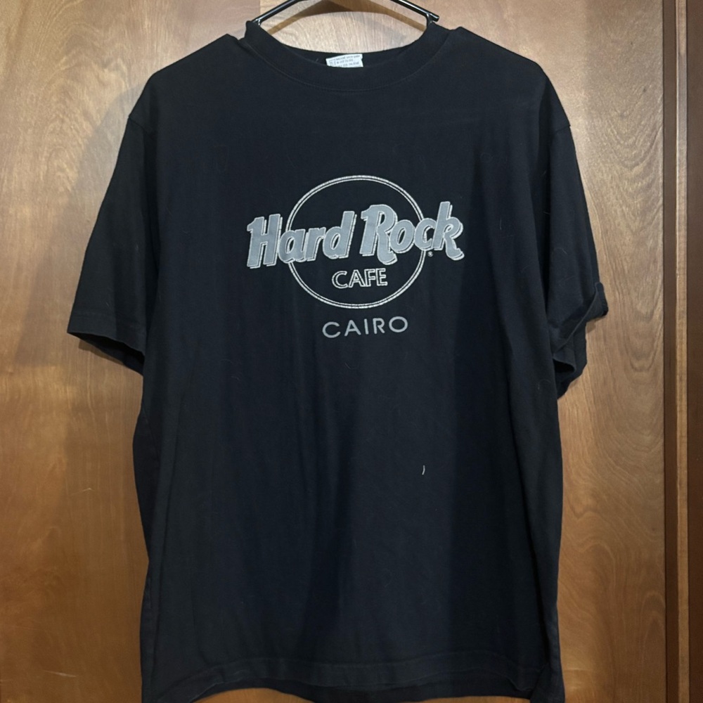 Hard Rock Cafe Cairo Black Short Sleeve Tee